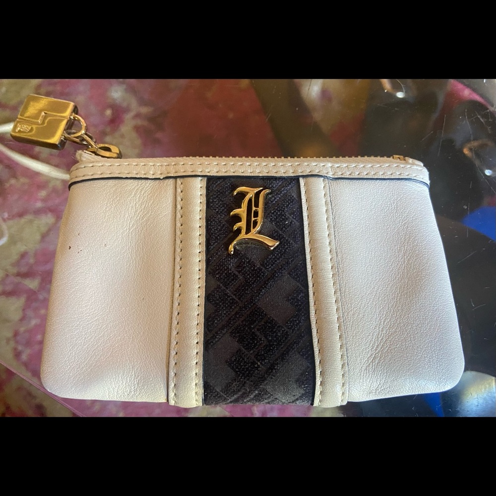 L.A.M.B Gwen Stefani wallet coin zipped